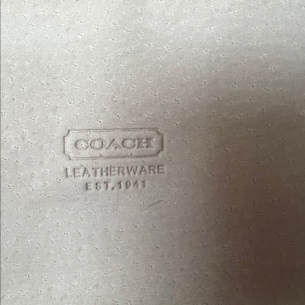 Coach Poppy Op Art Jewelry Pouch-Like New - Picture 5 of 16
